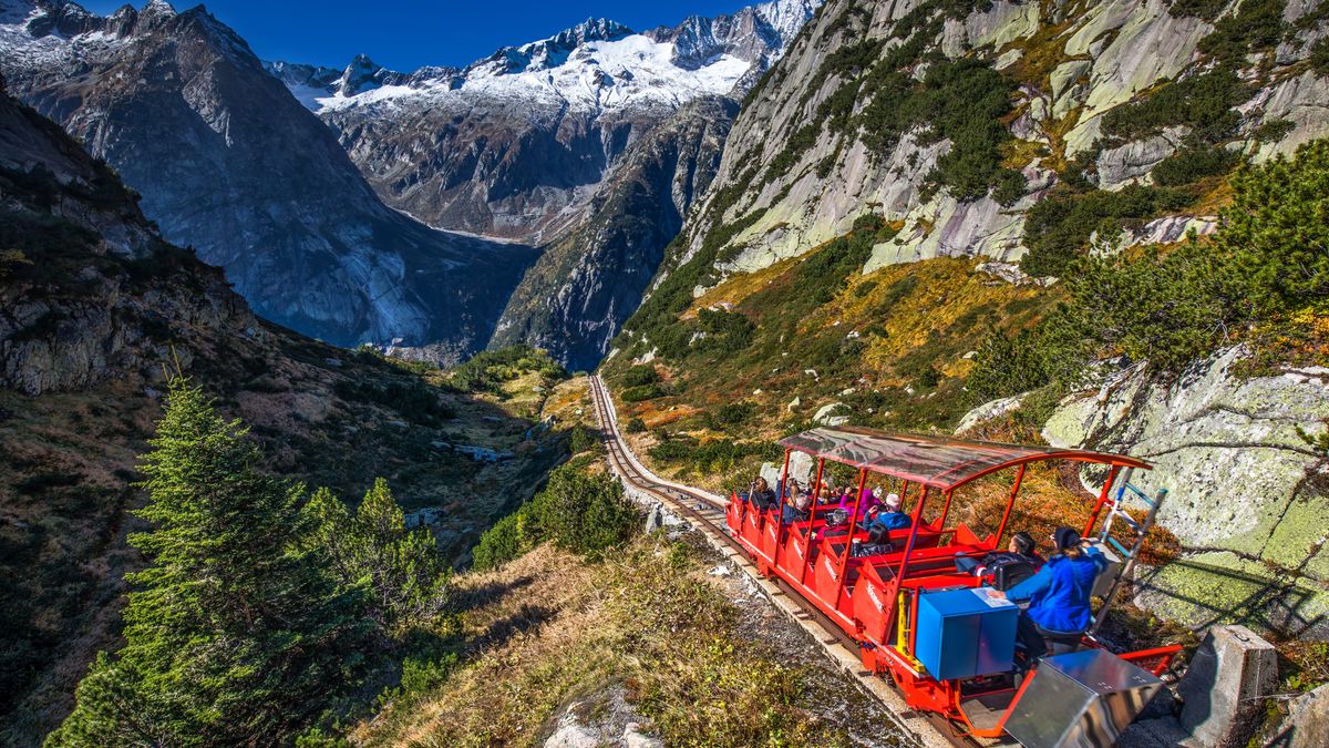 Zjazd Gelmerbahn