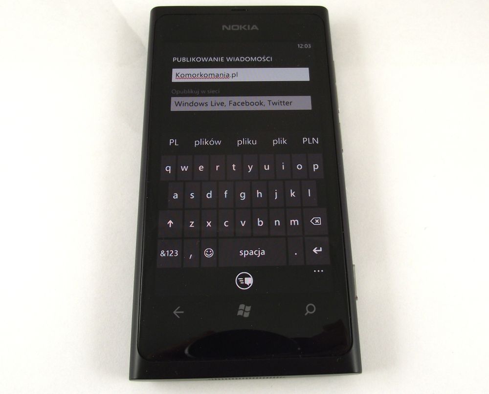 Nokia Lumia 800 - "prawdziwy" Windows Phone [test] 37