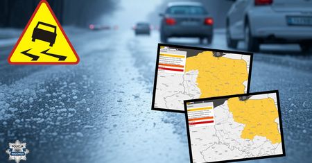 W nadchodzący weekend w całym województwie mazowieckim prognozowana jest gołoledź