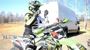 Obóz motocrossowy Falubazu w Bogatyni (2014)