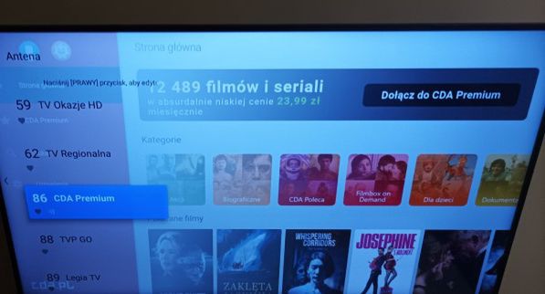 CDA Premium w naziemnej telewizji cyfrowej