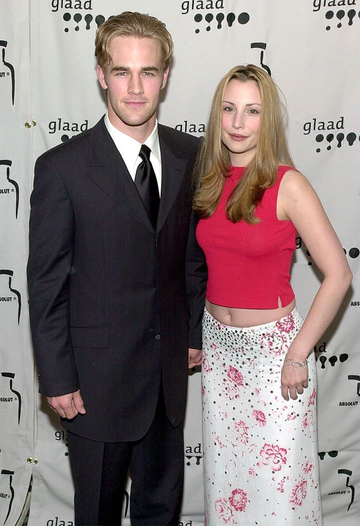 James Van Der Beek i Heather McComb