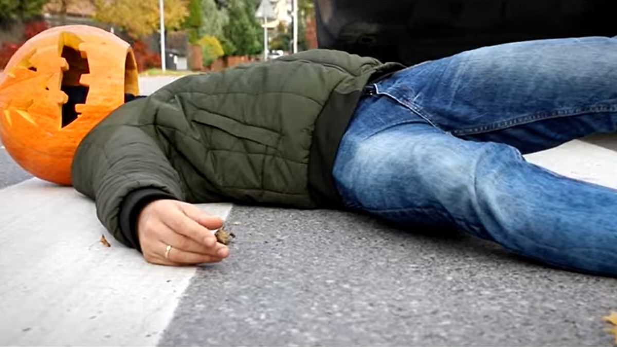 "Rysiu zrobił sobie psikusa"