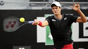 Tenis. Roland Garros: deblowy mecz Huberta Hurkacza przełożony