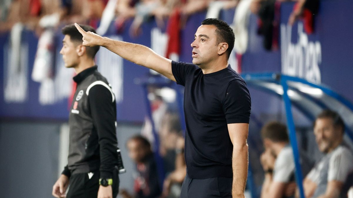 PAP/EPA / JESUS DIGES / Trener FC Barcelony - Xavi