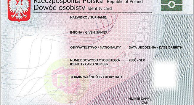 Nowe dowody osobiste z warstwą elektroniczną od marca 2019 r. - MSWiA pokazało wzór