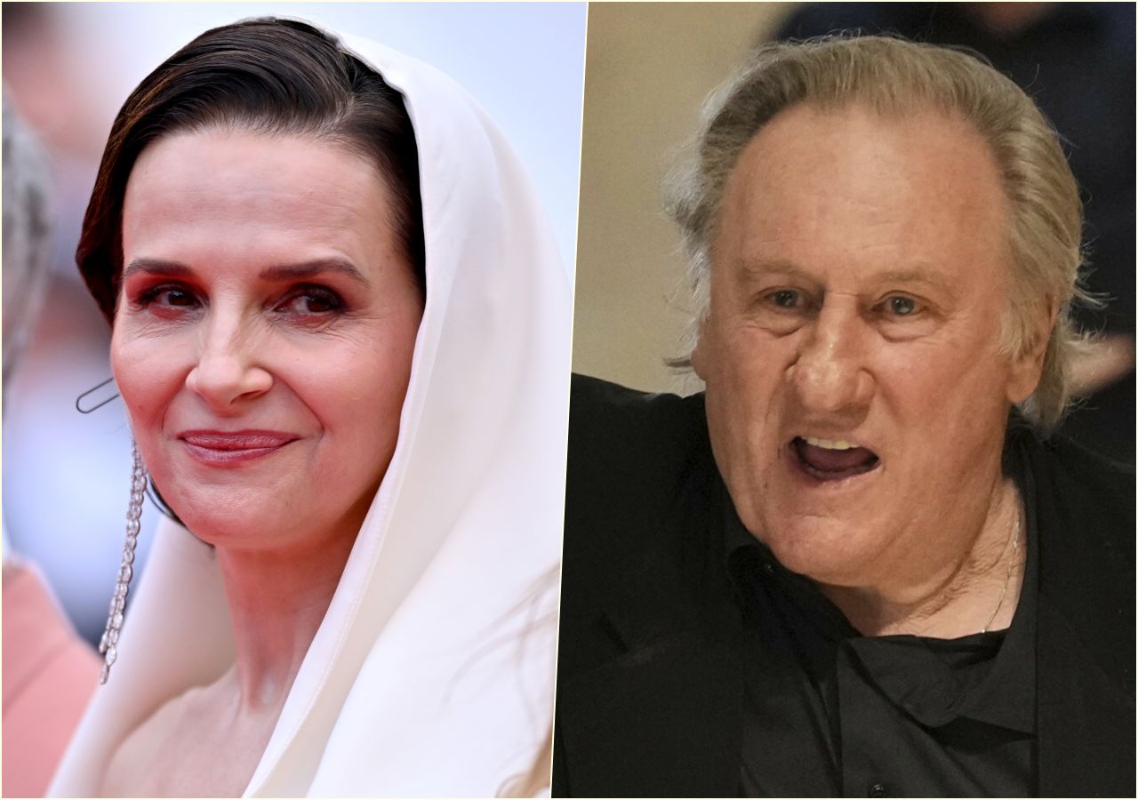 "Nie jest świętym potworem". Binoche komentuje wyrok na Depardieu