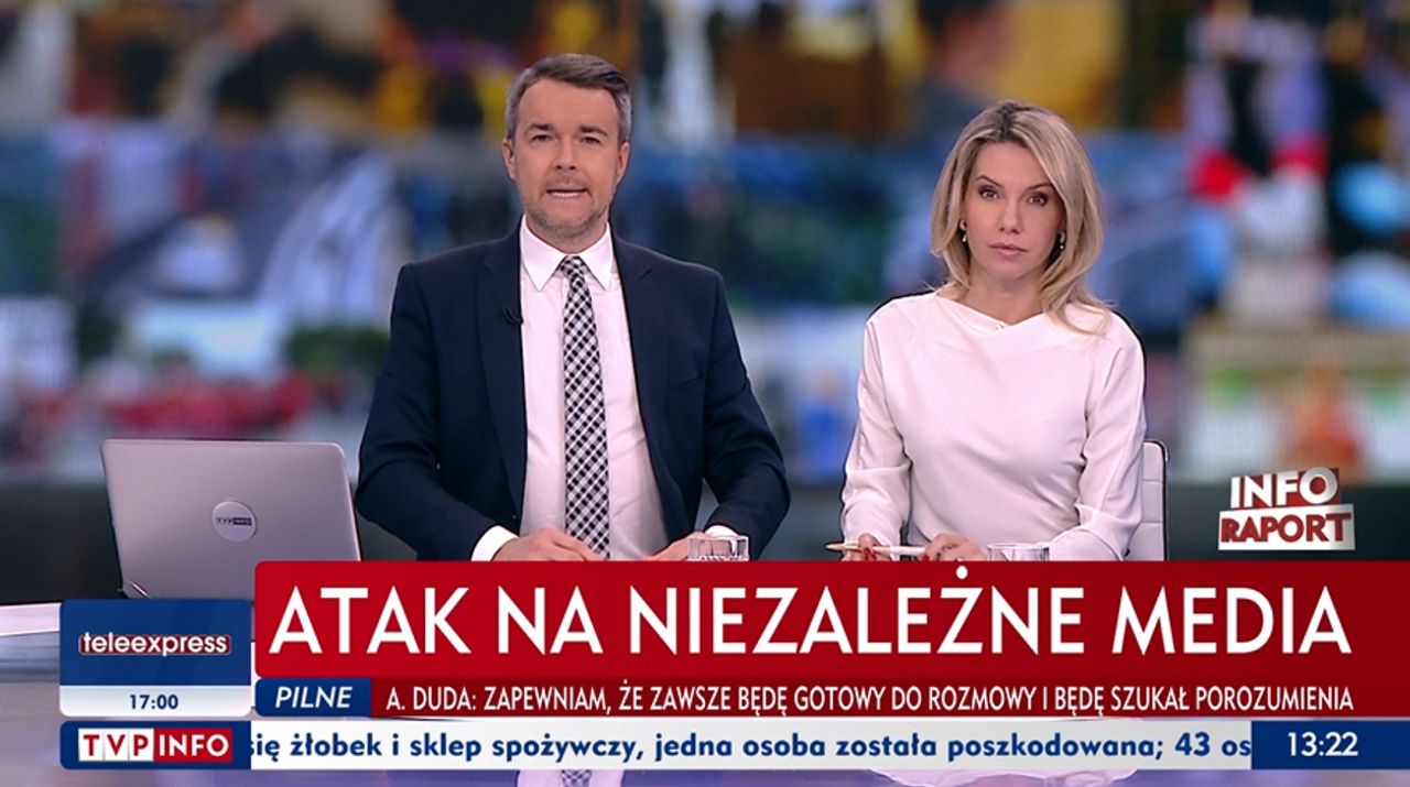 Ostatni taki poranek w TVP Info? Propaganda PiS wciąż ma się dobrze