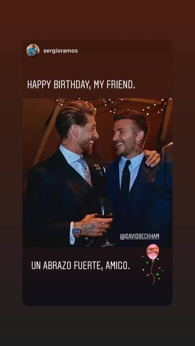 David Beckham - życzenia urodzinowe