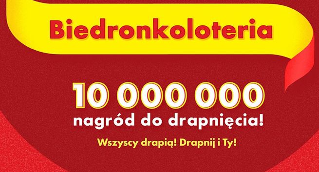 Biedronka zaczyna loterię z 10 mln nagród. Potrzebna karta Moja Biedronka