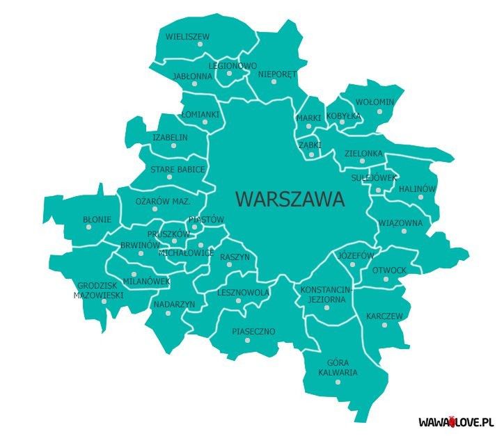 Władze Legionowa i Podkowy Leśnej zapowiedziały referendum ws. przyłączenia do Warszawy