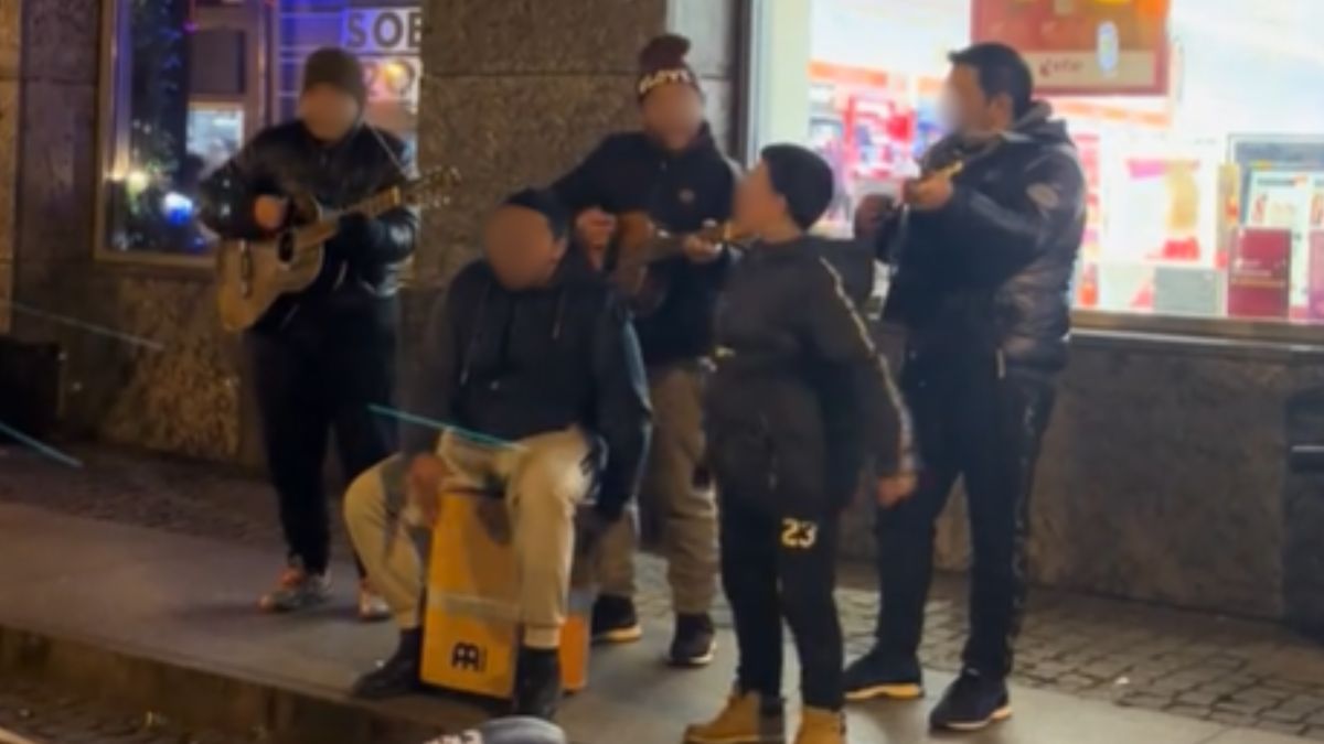 Romska kapela w Zakopanem.