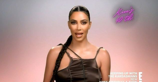 40. urodziny Kim Kardashian