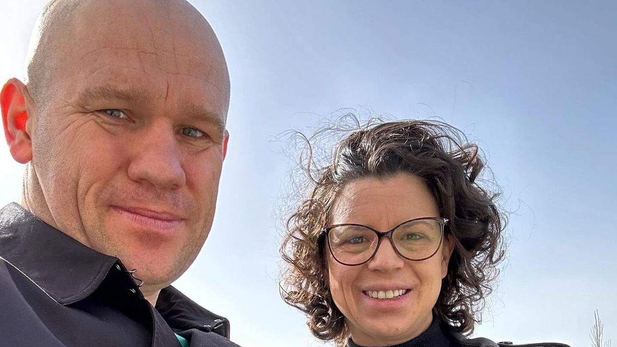 Instagram / Na zdjęciu: Łukasz Różański z żoną Kamilą