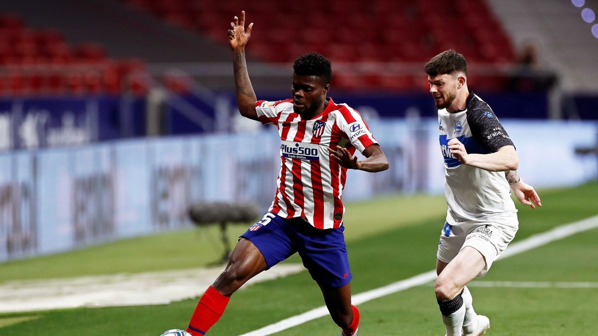 Thomas Partey i Oliver Burke