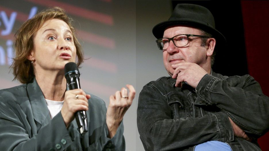 Gabriela Muskała i Zbigniew Zamachowski Przeglądzie Filmowym Kino na Granicy w Cieszynie w maju 2024 r.
