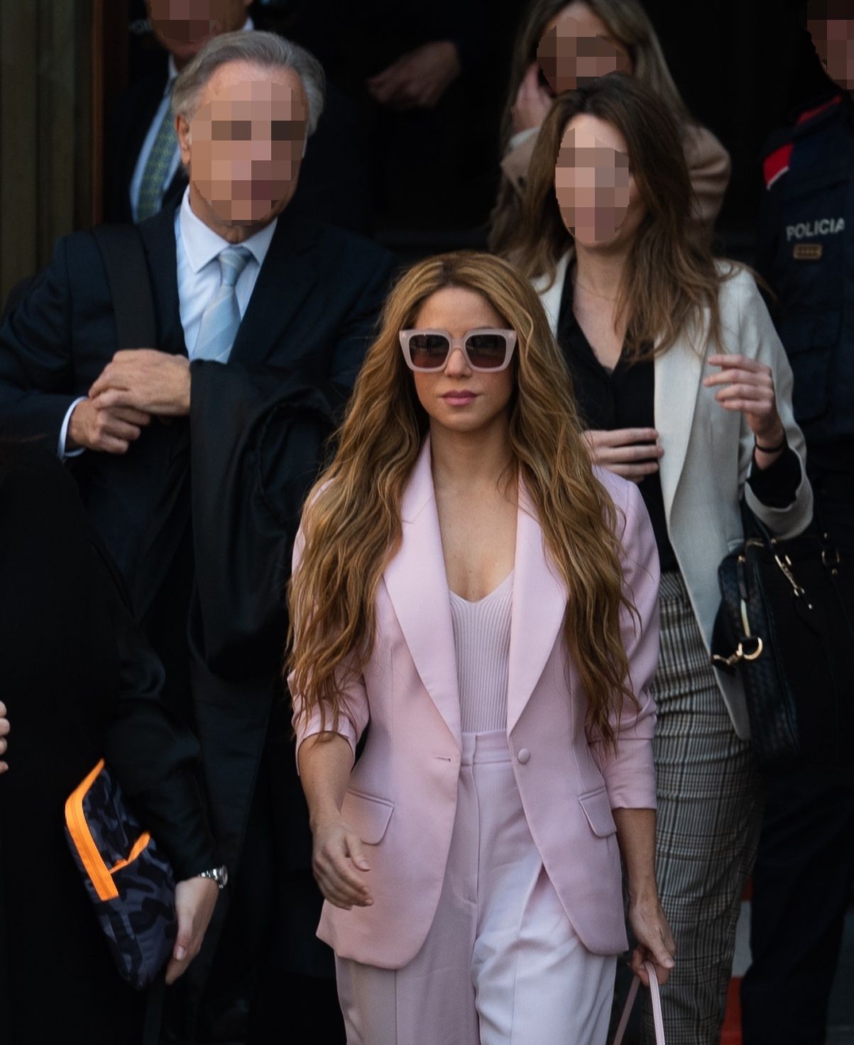 Shakira on the day of the settlement in the tax fraud case