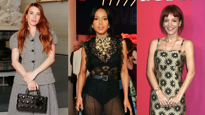 Garstka gwiazd lansuje się na balu charytatywnym: skromna Emma Roberts, Lily Allen świeżo po rozstaniu i inni