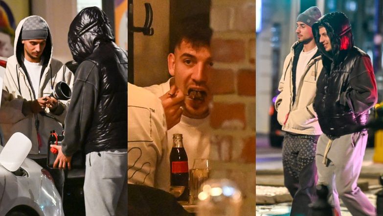 Jakub Moder i Mateusz Skrzypczak wyskoczyli w nocy na miasto