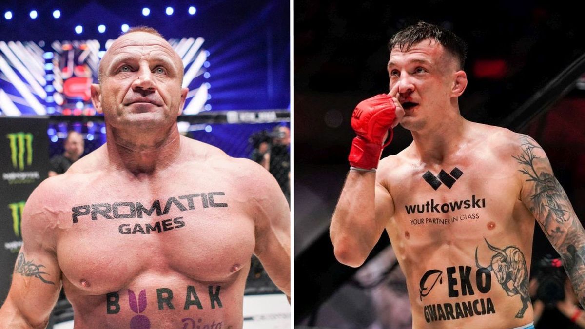 Materiały prasowe / KSW / Na zdjęciu: Mariusz Pudzianowski i Sebastian Przybysz