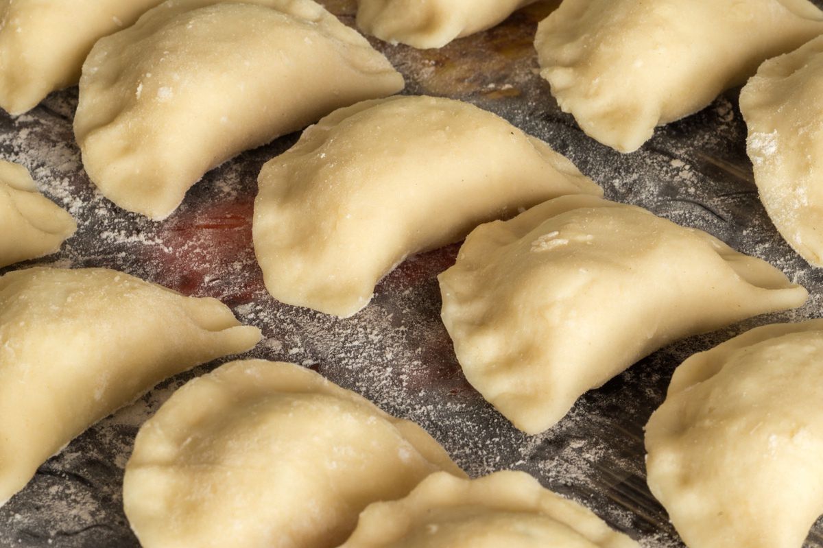 To najlepsza mąka na pierogi. Wychodzą miękkie, bardzo delikatne, ale się nie rozwalają