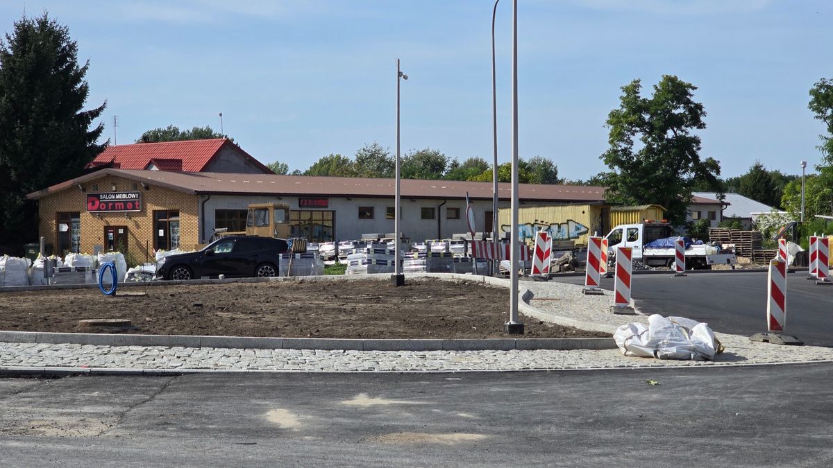 Przebudowa ronda na Kapitulnej na finiszu