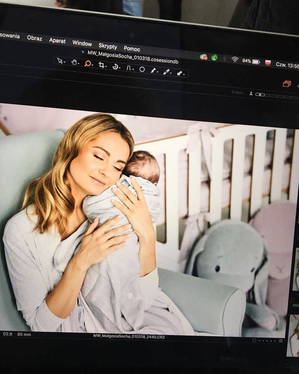 Małgorzata Socha w sesji zdjęciowej dla marki Effiki