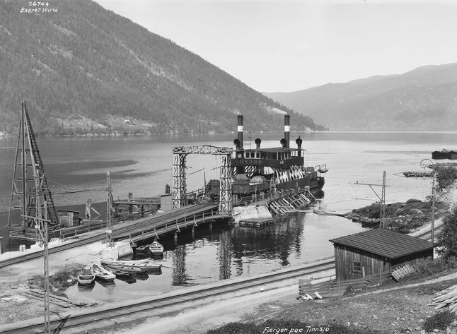 Prom Hydro, którym Niemcy usiłowali przewieźć 16 ton ciężkiej wody