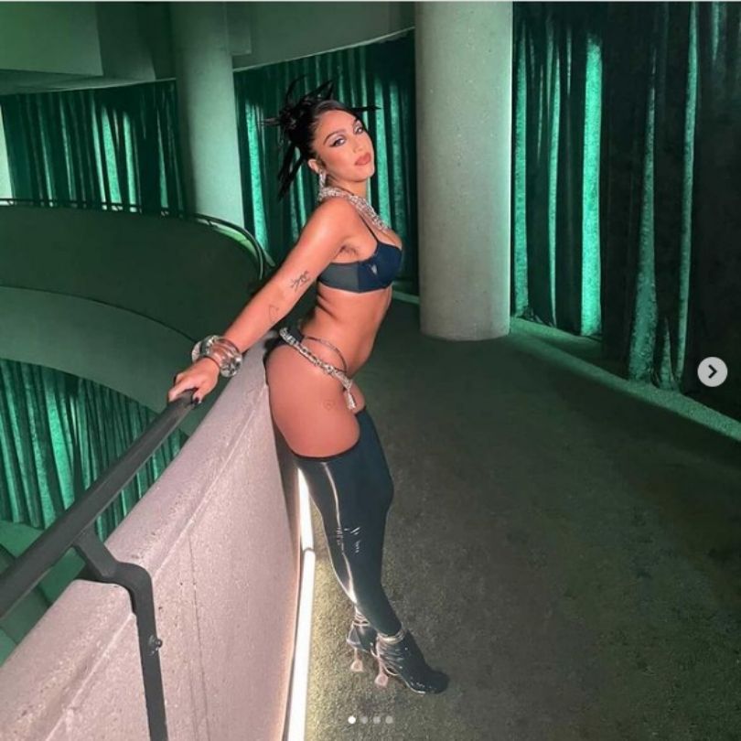 Lourdes Leon pozuje w bieliźnie Rihanny