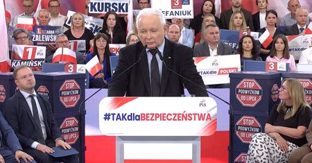 Kaczyński w Chełmie. Rzuca mocne oskarżenia