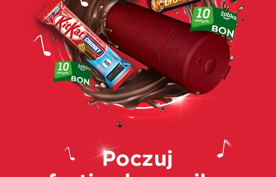 „Poczuj festiwalowy vibe z KitKat &amp; Lion” w sklepach Żabka