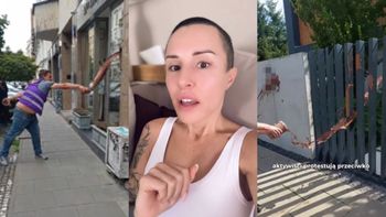 Blanka Lipińska uderza w aktywistów, którzy oblali sztucznymi odchodami dobytki gwiazd. "To jest ZWYKŁE CHAMSTWO ubrane w ideologię"