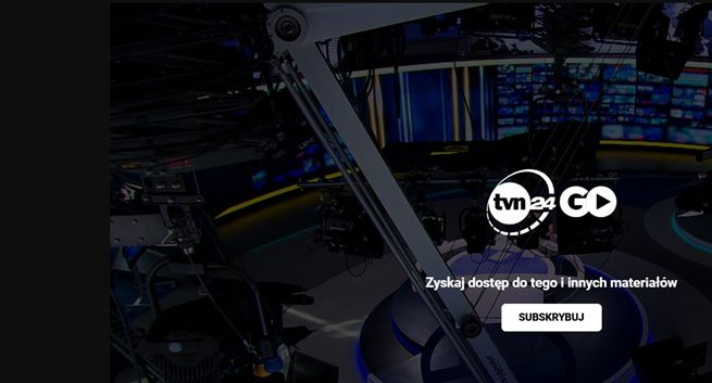 Zmiany w Playerze i TVN24 GO. Komunikat dla użytkowników