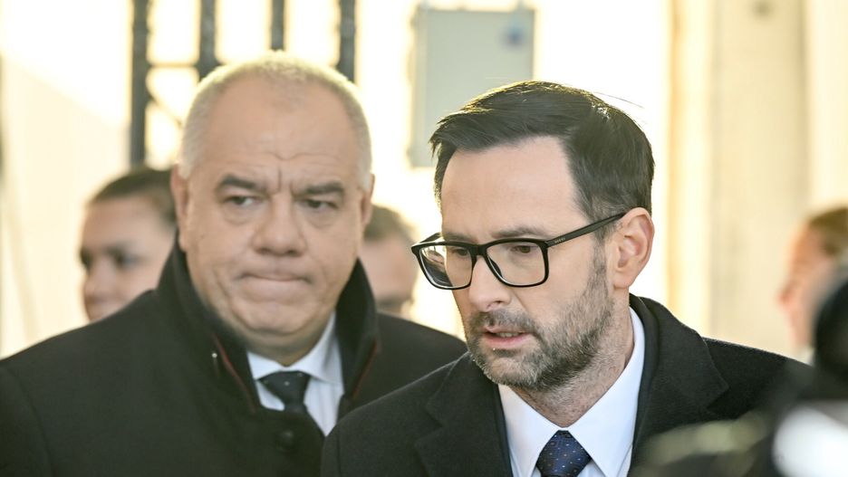 Jacek Sasin i Daniel Obajtek