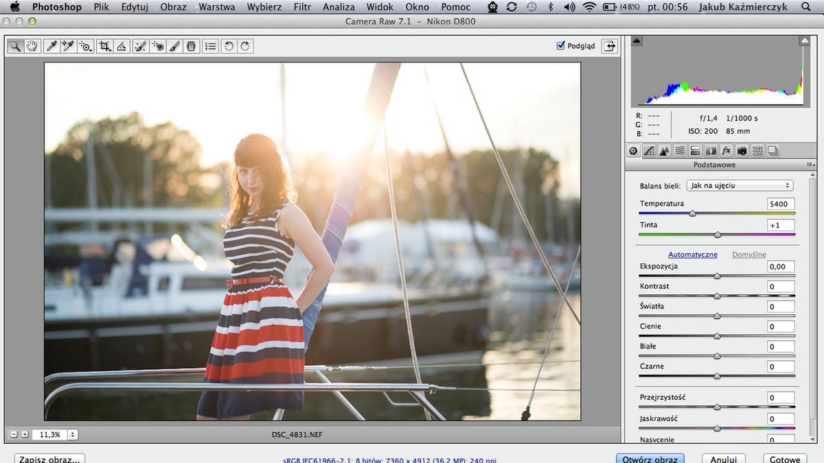 Czym zaskoczy nowy Adobe Camera RAW? [wideoporadnik] 1