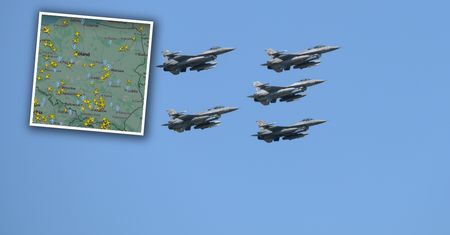 Polska zestrzeliła rosyjskie drony. Tak wygląda ruch lotniczy
