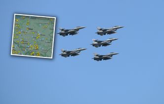 Polska zestrzeliła rosyjskie drony. Tak wygląda ruch lotniczy