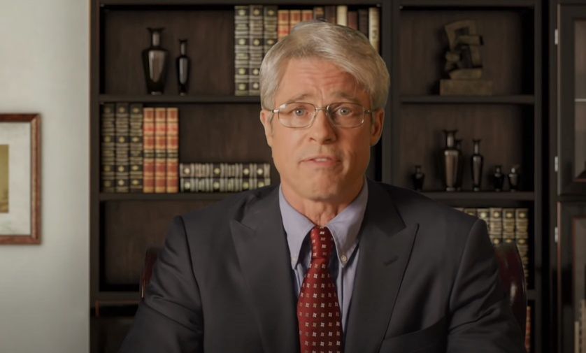 Brad Pitt jako dr.  Anthony Fauci