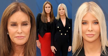Dumna Caitlyn Jenner pozuje z młodą kochanką na hollywoodzkiej imprezie