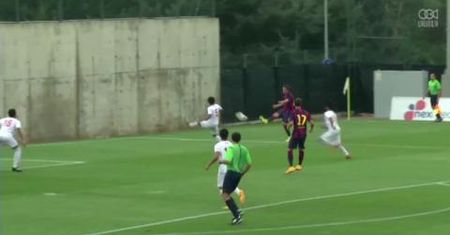 Luis Suarez strzelił bramkę dla Barcelony w sparingu z reprezentacją Indonezji U-19