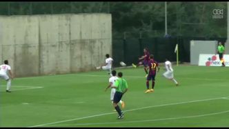 Luis Suarez strzelił bramkę dla Barcelony w sparingu z reprezentacją Indonezji U-19