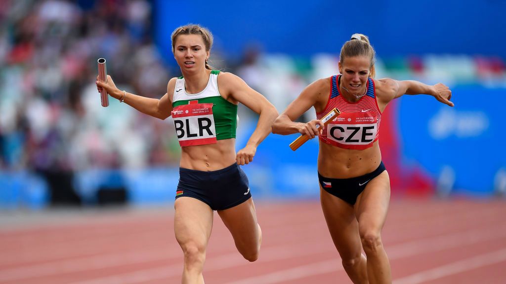 Getty Images /  Seb Daly/Sportsfile / Na zdjęciu (z przodu): Kryscina Cimanouska