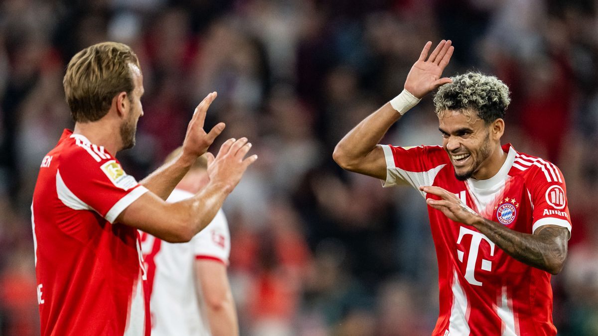 Getty Images / Kevin Voigt / Na zdjęciu: Harry Kane i Luis Diaz