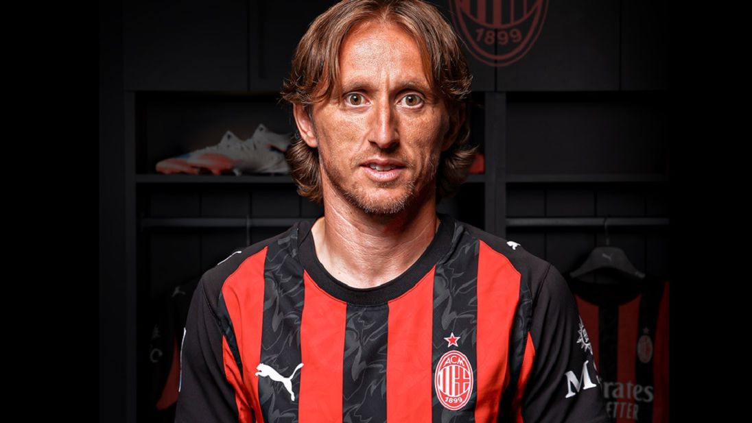 Materiały prasowe / AC Milan / Na zdjęciu: Luka Modrić
