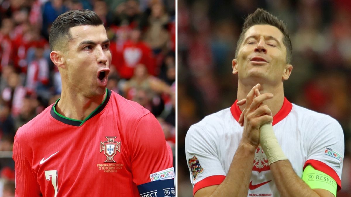 WP SportoweFakty / Mateusz Czarnecki / Na zdjęciu: Cristiano Ronaldo i Robert Lewandowski