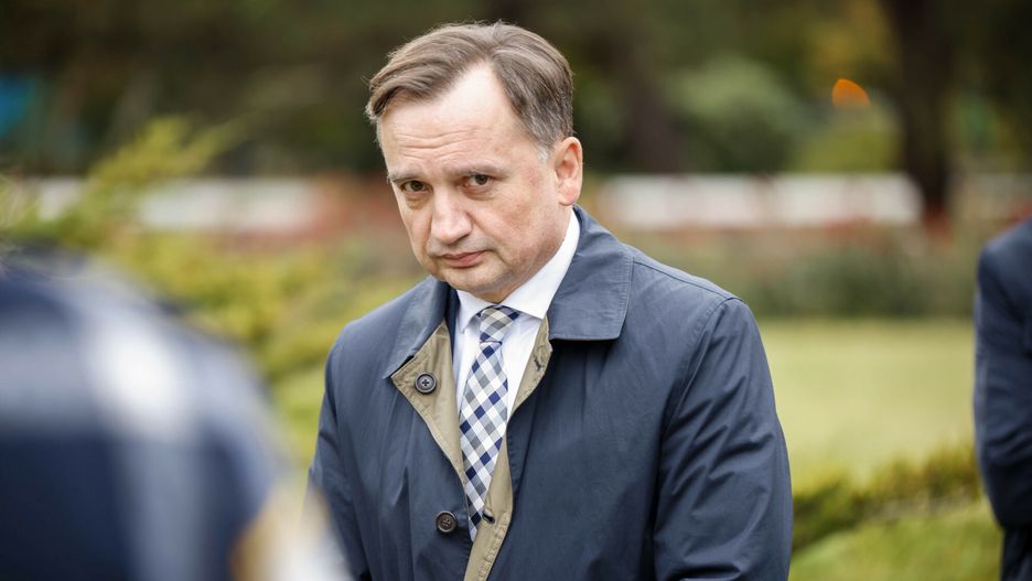Konferencja ministra sprawiedliwo?ci Zbigniewa Ziobry
09.10.2023 Warszawa Konferencja prasowa ministra sprawiedliwosci Zbigniewa Ziobry fot Filip Naumienko/REPORTER
N/z: Zbigniew Ziobro
Filip Naumienko/REPORTER