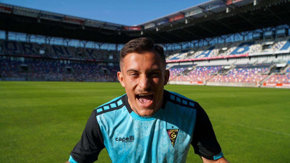 Twitter / Górnik Zabrze / Na zdjęciu: Adrian Kapralik