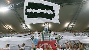 Legia Warszawa - Molde FK na trybunach