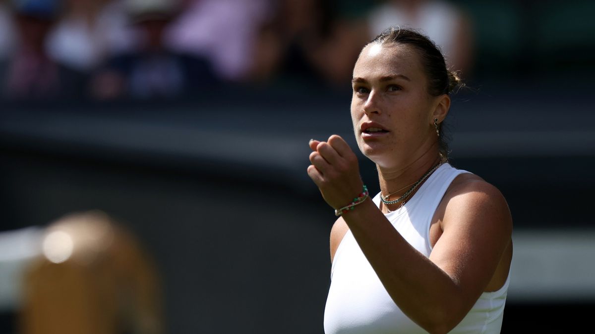 PAP/EPA / NEIL HALL / Na zdjęciu: Aryna Sabalenka