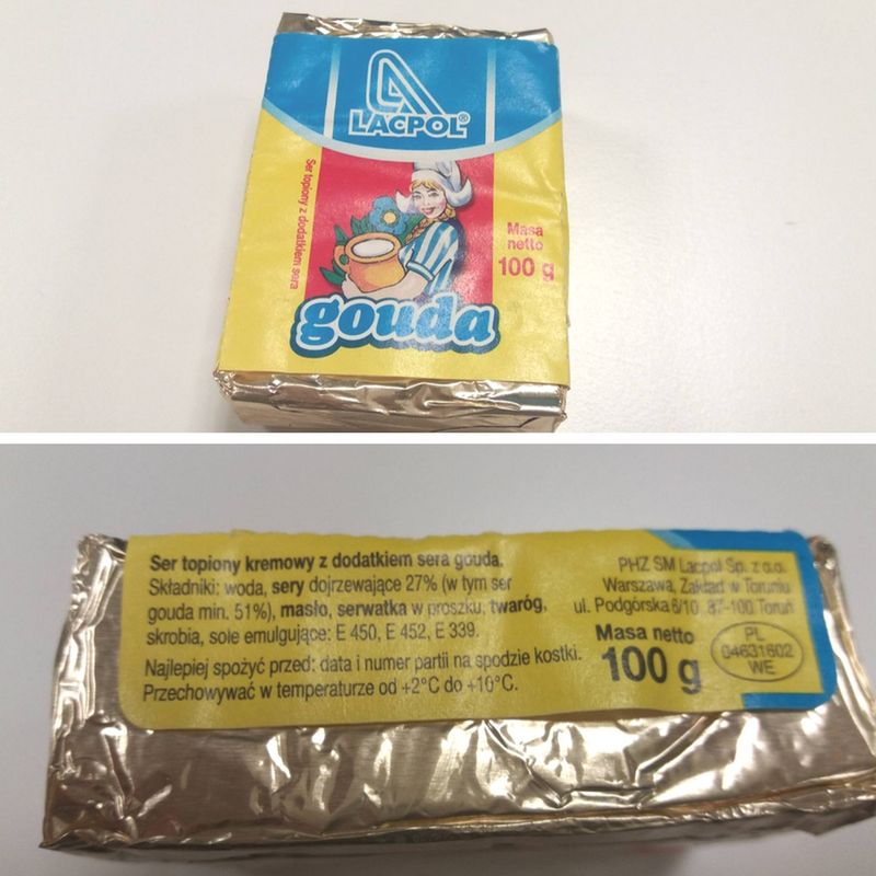 Ser topiony z dodatkiem sera gouda